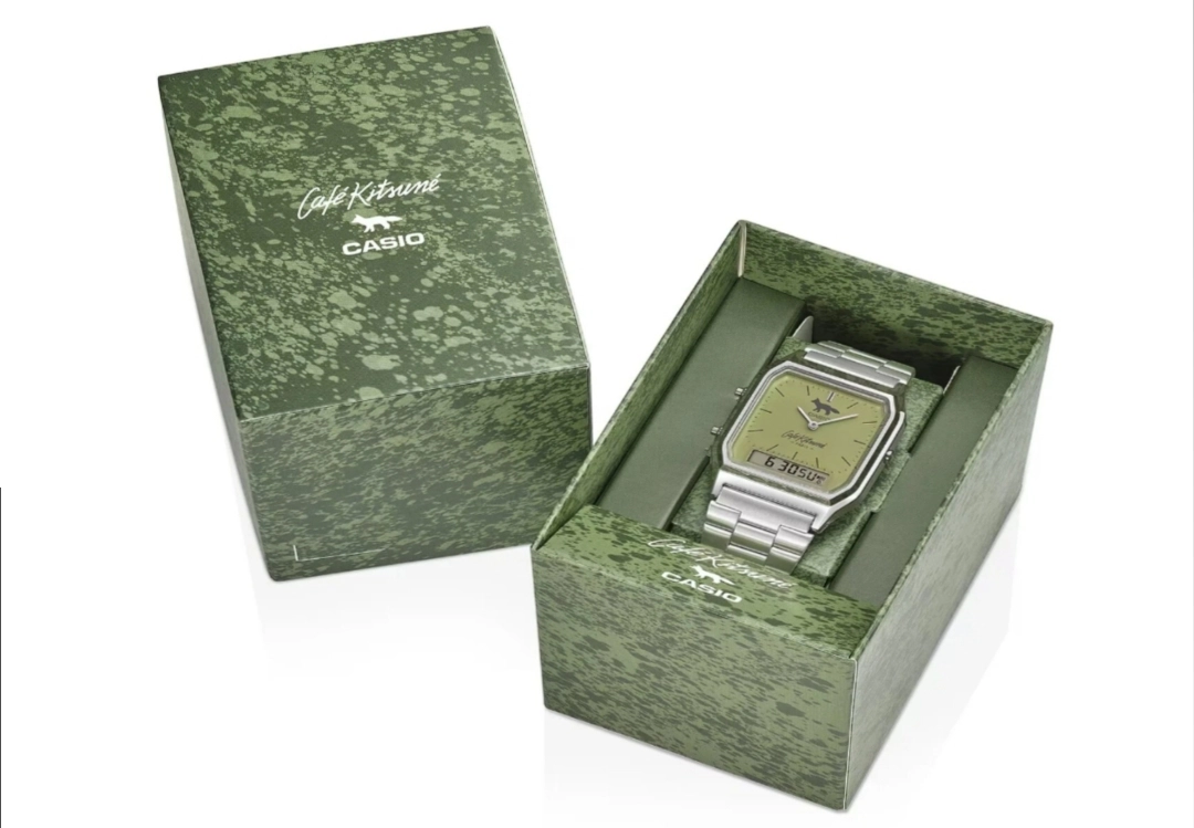 Matcha Nggak Cuma Diminum, Casio Bikin Jadi Jam!