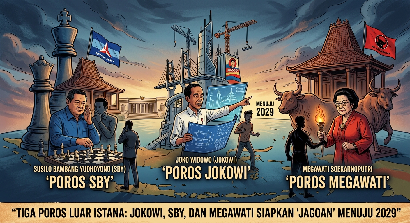 Jokowi, SBY, dan Megawati Siapkan "Jagoan" Menuju 2029