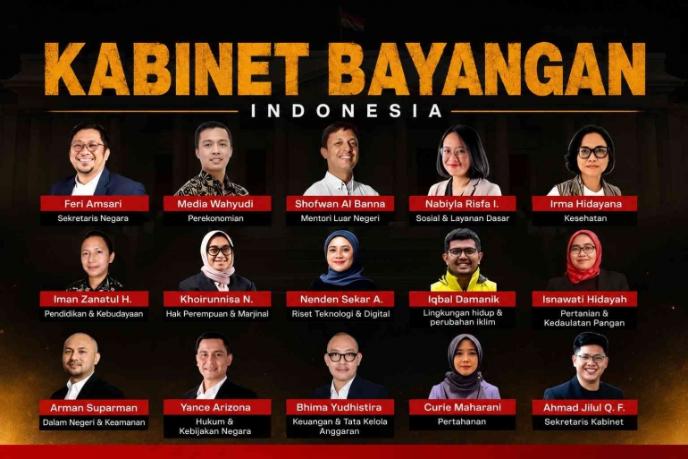 Kabinet Bayangan Viral: Para Pengkritik Kini Jadi “Menteri”