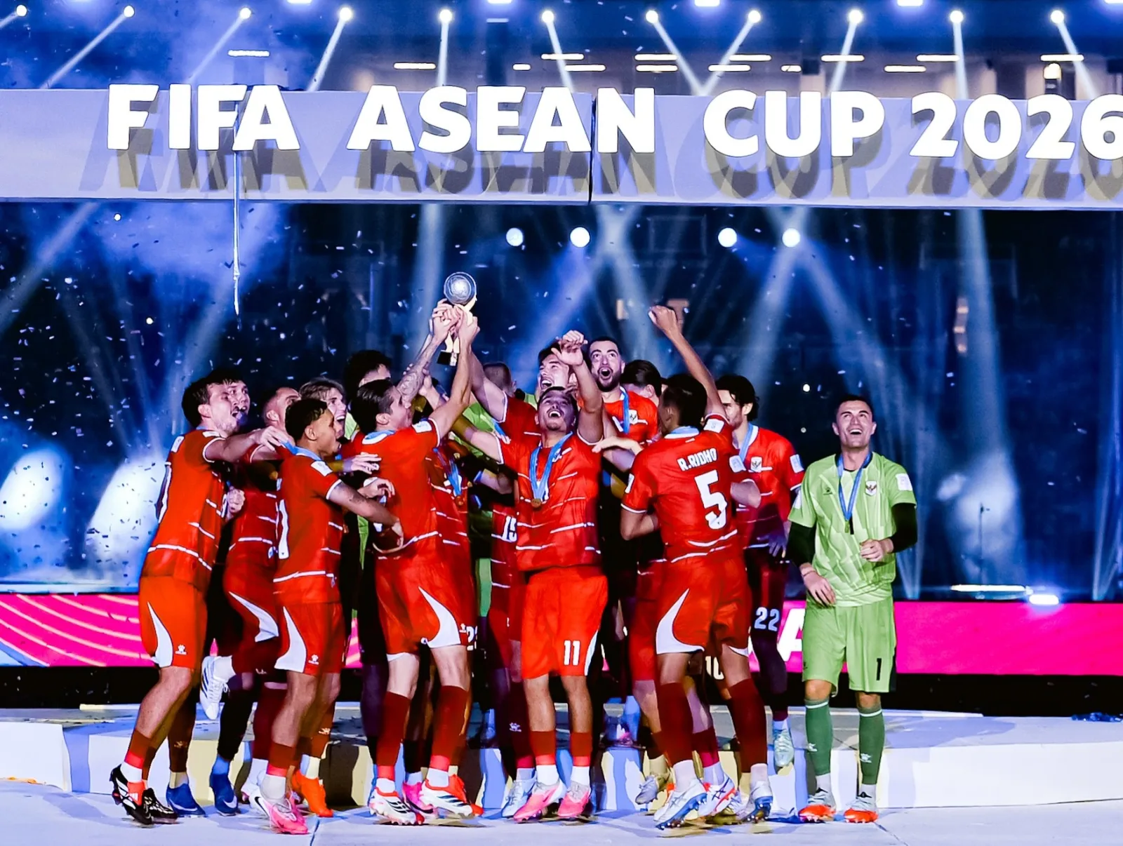 Sejarah! Indonesia Juara FIFA ASEAN Cup Usai Tekuk Thailand