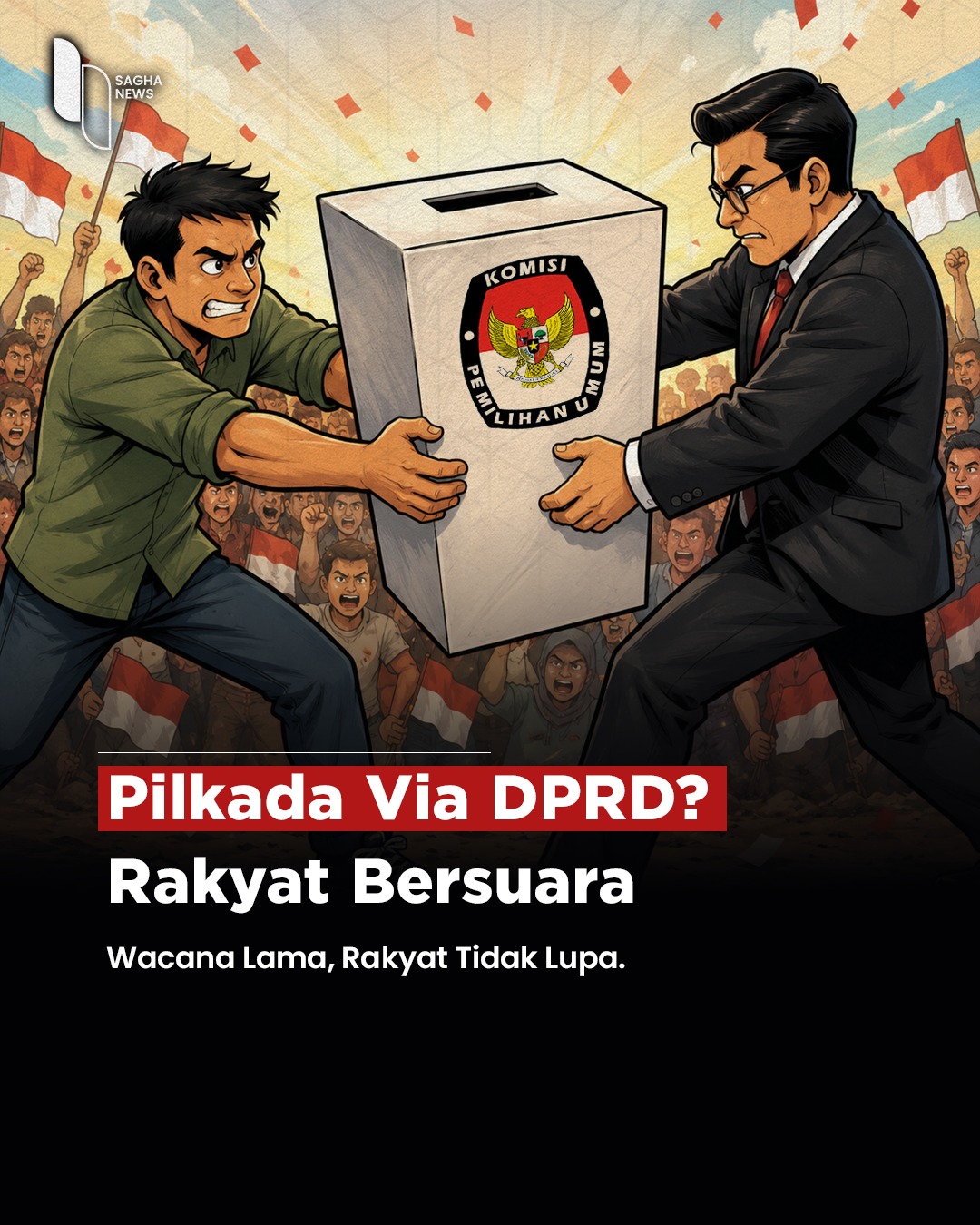 Pilkada Via DPRD? Rakyat Bersuara dan Tidak Lupa